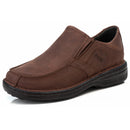 Sapato Casual Conforto Couro Pinhão