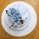 Kit 4 Porta Guardanapos Celebration Flor Lírios Da Charlo
