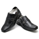Sapato Casual Conforto Couro Preto