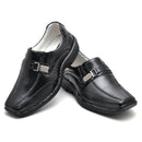 Sapato Conforto Couro Masculino Preto