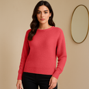 Blusa Tricot Manga Longa Ponto Perola