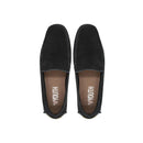Mocassim Youth Couro Nobuck Preto