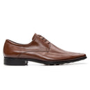 Sapato Social Masculino Couro Derby De Amarrar