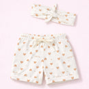 Shorts Com Faixinha Minimalista Até 12 Meses