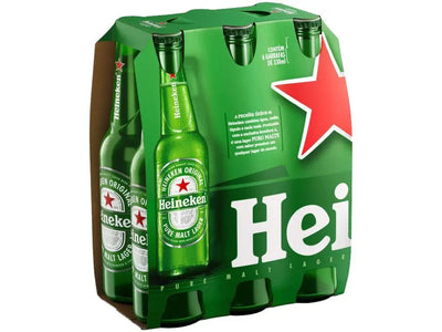 Cerveja Heineken Long Neck 330ml 6 Un.