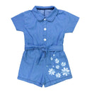 Macacão Jeans Para Bebê - Conforto E Estilo Para Meninas