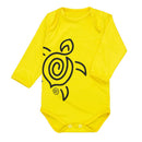 Body Longo Uv50+ Amarelo – Ideal Para Praia E Piscina