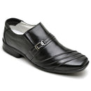 Sapato Casual Conforto Couro Preto