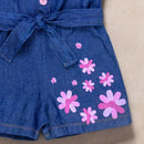 Macacão Jeans Infantil Com Faixa - Conforto E Estilo