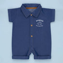 Macacão Camisa Jeans Era Uma Vez Para Bebê