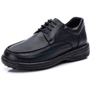 Sapato Casual Conforto Couro Preto