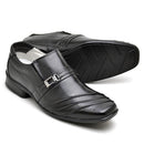 Sapato Casual Conforto Couro Preto