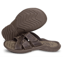 Chinelo Masculino De Couro Café
