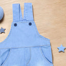 Jardineira Jeans Bebê Menino - Conforto E Estilo Verão