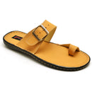 Chinelo Masculino Conforto Couro Whisky