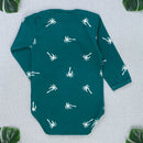 Body Bebê Estampado Coqueiros
