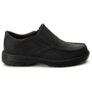 Sapato Casual Conforto Couro Preto