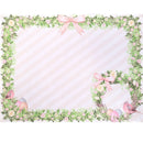 Kit 4 Jogos Americanos Páscoa Floral Vintage Pássaros 43cmx34cm - UN / 4