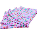Kit 4 Guardanapos Coelho Da Páscoa Alegria Rosa 39cmx39cm\