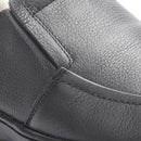 Sapato Casual Confortável Couro Floater Preto