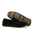 Mocassim Youth Couro Nobuck Preto