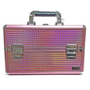 Maleta para Maquiagem e Acessórios Cisne CSNA160 Rosa
