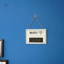 Placa Decorativa Wifi 20x14x0,6cm