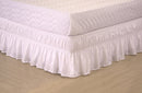 Saia Para Cama Box Colchobox Elasticada Ajustavel Solteiro Casal Queen Cinza