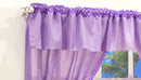 Cortina infantil ursinha 2,00m x 1,70m lilás