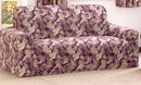 Capa de Sofa Adere Floral Vinho 02 e 03 Lugares