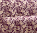 Capa de Sofa Adere Floral Vinho 02 e 03 Lugares
