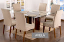 Capa de Cadeira Elástica  Avelã 04 Lugares