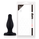 Plug Anal Preto com Ventosa - 11 x 4 cm