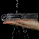 Capa Peniana Transparente em CyberSkin 2,5 cm - Lovetoy