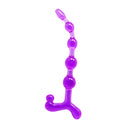Plug Anal em Jelly BENDY TWIST com Estimulador de Períneo