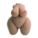 Masturbador Corpinho Realístico Quadril Marrom CyberSkin 7kg