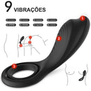 Anel Peniano e Anel Testicular 9 modos de Vibração à prova d'água - RINGS S-Hande