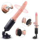 Máquina do Sexo Vai e Vem 7 modos de vibração 18 x 3,5 cm Controle Remoto - GATLING PLUS-RCT S-Hande