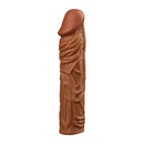 Capa Peniana com Glande e Veias Saltadas em Silicone 19 cm - Aumente seu Pênis em 3,5 cm