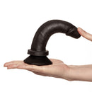Pênis Realístico com Ventosa em Realistic Skin 15,5 x 4 cm - Bred Preto
