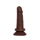 Pênis Realístico com Ventosa em Realistic Skin 12,5 x 4 cm - Junior Marrom