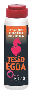 TESÃO DE ÉGUA! Afrodisíaco Feminino ORIGINAL K-lab Flaconete 10ml