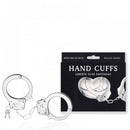 Algema em Metal Reguláveis com Chaves - HANDS CUFFS