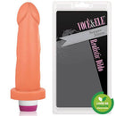 Pênis Bege Realístico Tyranus Com Vibro Multivelocidade - 17 x 4 cm