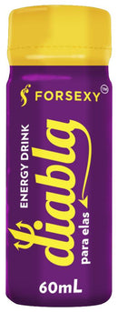 Drink Energético DIABLA Afrodisíaco e Excitante Feminino - 60ml For Sexy
