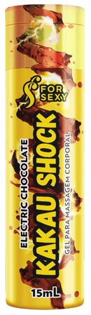 Gel KAKAU SHOCK Eletrizante Autêntico Sabor Chocolate - 15ml For Sexy