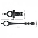 Kit Anel Peniano com Anel Escrotal e Plug Anal Estimulador de Próstata 10 modos de Vibração- Pretty Love