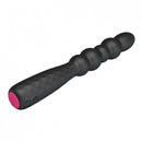 Monroe Plug Anal em Silicone Anelado Recarregável com 12 Níveis de Vibração - Pretty Love