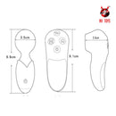 Vibrador e Massageador de Clitóris Com Aquecimento Loli Recarregável - NV TOYS