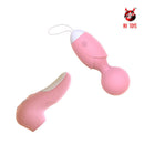 Vibrador e Massageador de Clitóris Com Aquecimento Loli Recarregável - NV TOYS